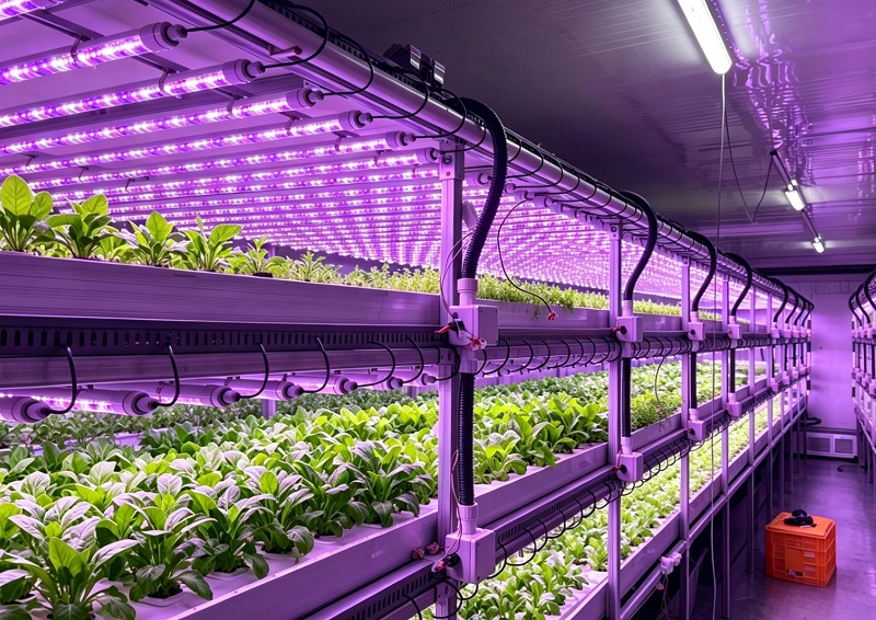 Anwendungen des JE IP65 LED T8-Gehäuses in Anlagenfabriken