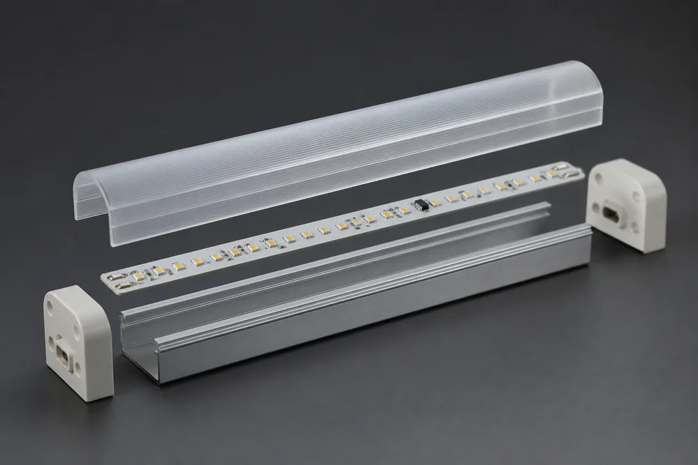 LED-T10-Röhrengehäuse mit PC-Abdeckung und 6063-Aluminiumsockel für OEM-Beleuchtungsbaugruppe im Jahr 2026