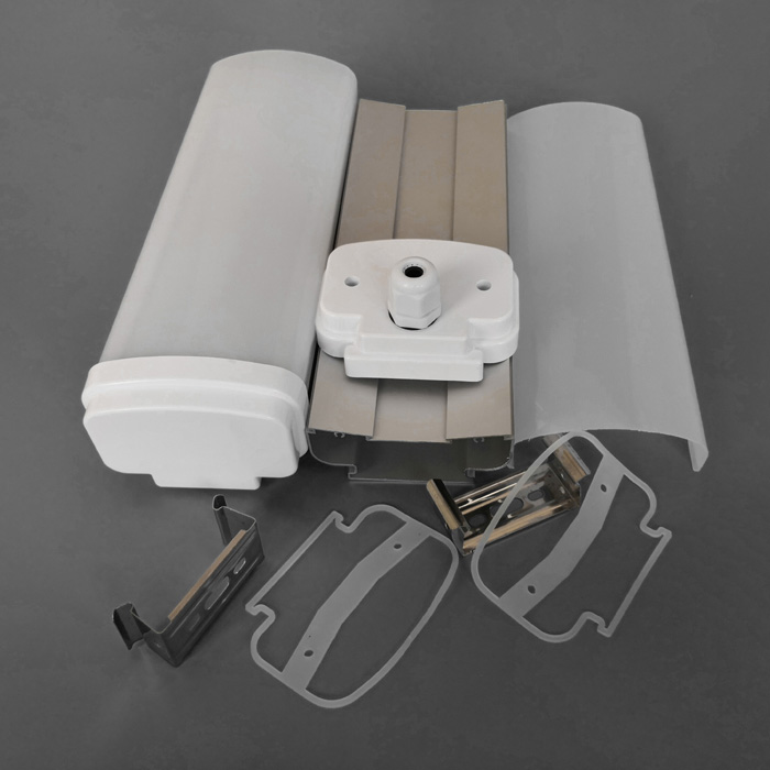 Industrielles wasserdichtes LED-Lattengehäuse