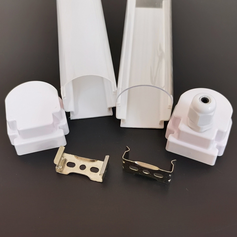 LED-Kunststoffabdeckung für T5 T8 T10 T12 Integration